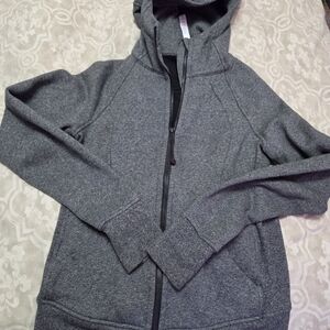 Lululemon Athletica Charcoal Zip-Up Jacket